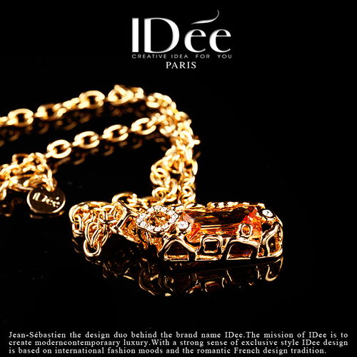彰顯不凡品位 法國idee時尚藝術(shù)飾品，華美寶石項鏈的藝術(shù)之魅